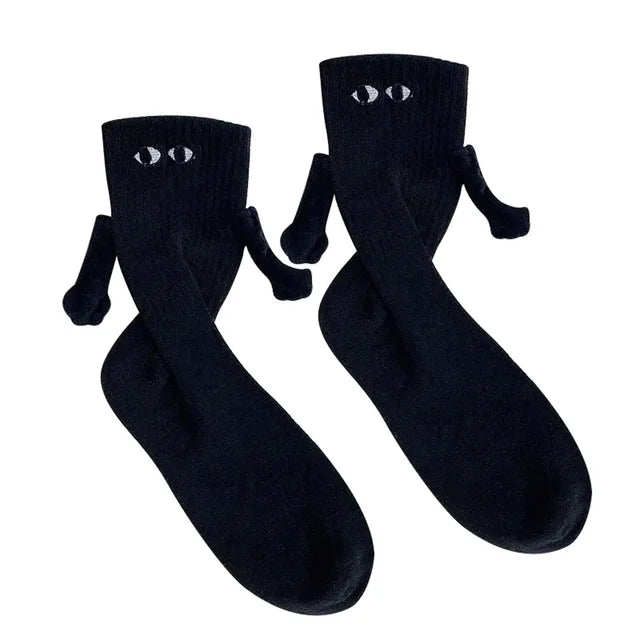 Magnetic Holding Hands Couple Socks